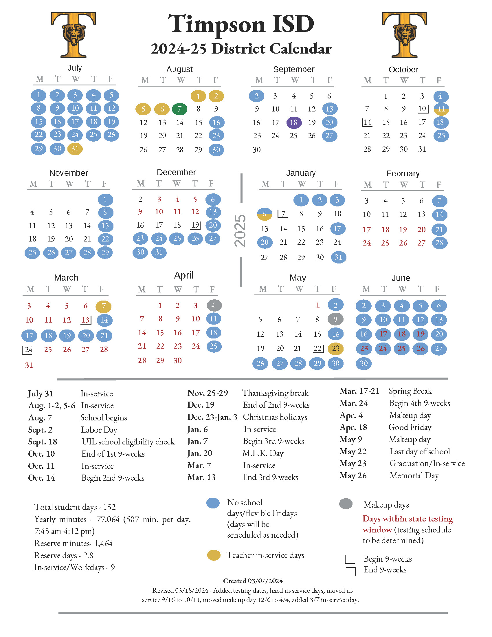 Home Timpson Independent School District